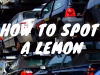 How to Spot a Lemon