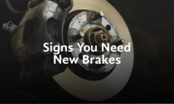 Signs You Need New Brakes